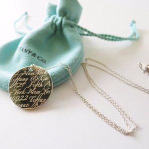 LIKE NEW!! Tiffany and Co Stunning Sterling Silver Extra Large Notes Necklace